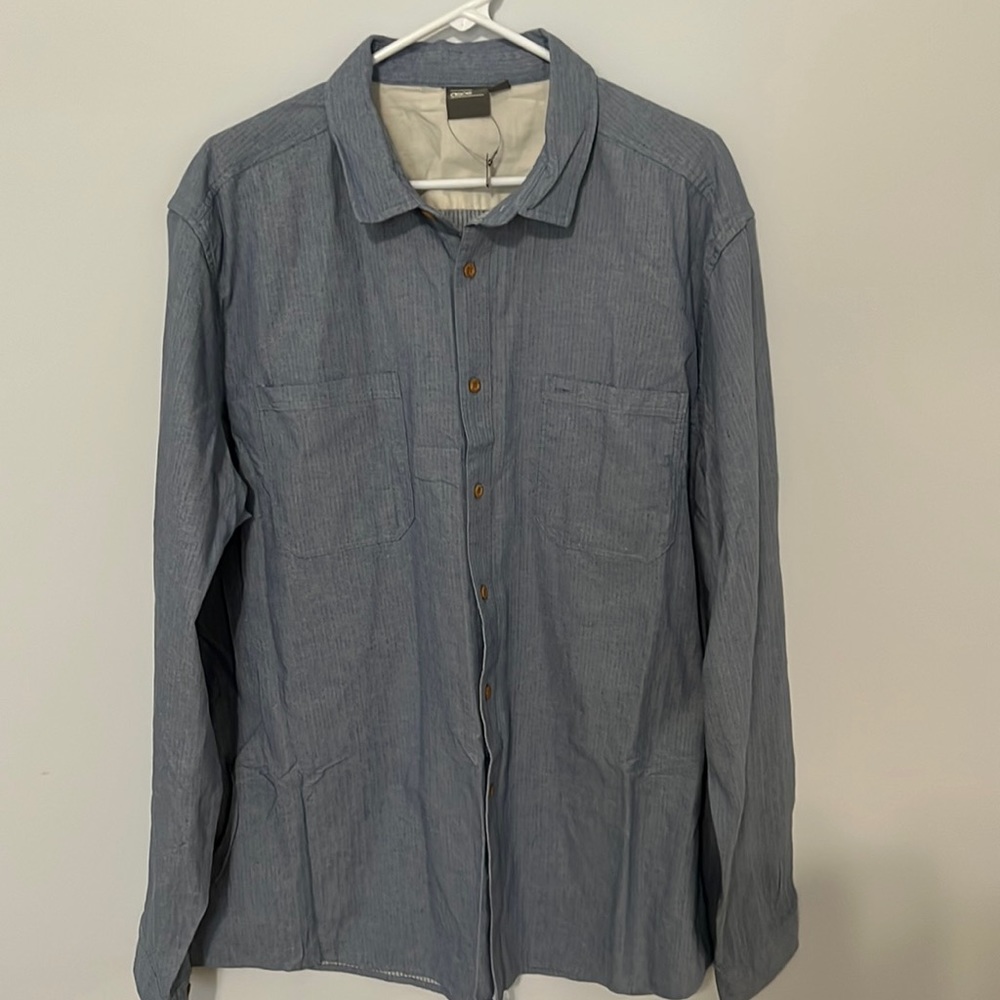 ASOS, long sleeve shirt , blue
